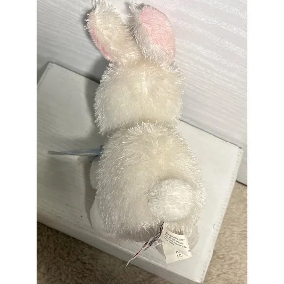 Webkinz Rabbit Plush Lil Kinz Ganz Sealed Code HS078 Collectible Easter - Picture 6 of 13